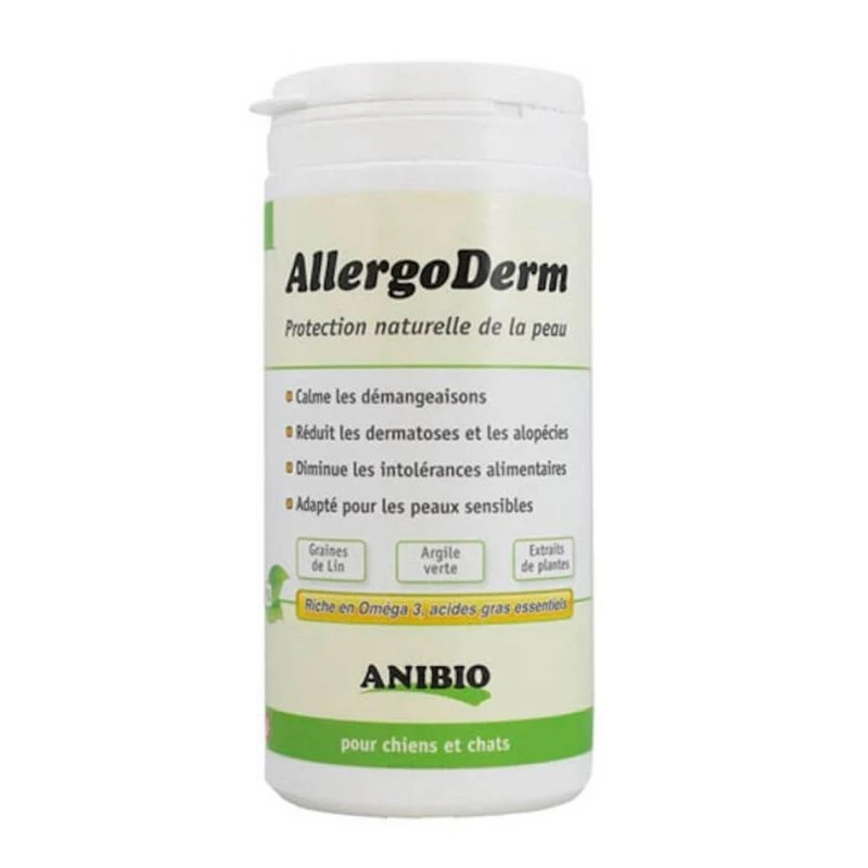 Anibio Allergoderm Supplément Nutritionnel Chiens Et Chats 3 Anibio Allergoderm Supplément Nutritionnel Chiens Et Chats