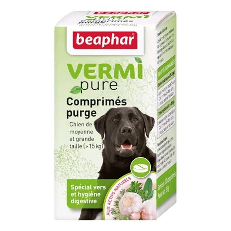 Beaphar Purge Aux Plantes Pour Moyen & Grand Chien 3 Beaphar Purge Aux Plantes Pour Moyen & Grand Chien