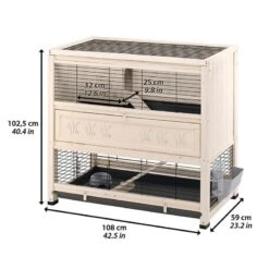 Clapier D'intérieur Cottage Ferplast 5 Clapier D'intérieur Cottage Ferplast -Animal Produits Magasin clapier d interieur cottage ferplast 1