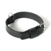 MARTIN SELLIER Collier En Cuir Noir -Animal Produits Magasin collier en cuir noir