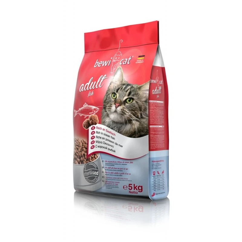 Croquettes Bewicat Adult Fish 3 Croquettes Bewicat Adult Fish