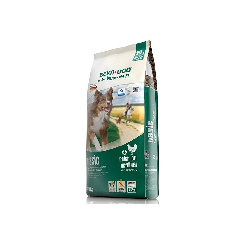 Croquettes BewiDog Basic 25 Kg 3 Croquettes BewiDog Basic 25 Kg