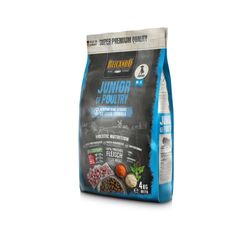 Croquettes Chien Belcando Junior Grain Free Poultry 4 Croquettes Chien Belcando Junior Grain Free Poultry – Image 2