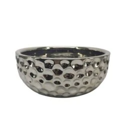 Ecuelle Céramique Argentée