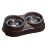 Ferplast Support Gamelles Duo Feed 03 -Animal Produits Magasin ferplast support gamelles duo feed 03