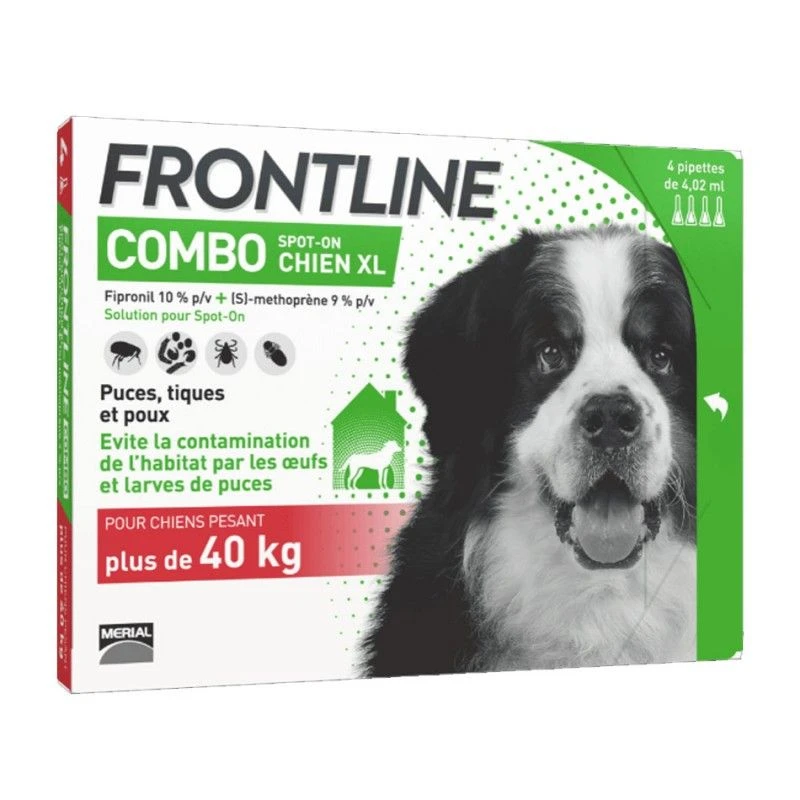 Frontline Combo Chien 40-60 Kg 3 Frontline Combo Chien 40-60 Kg