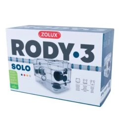 Zolux Cage Rody 3 Solo Bleu -Animal Produits Magasin zolux cage rody 3 solo bleu 1